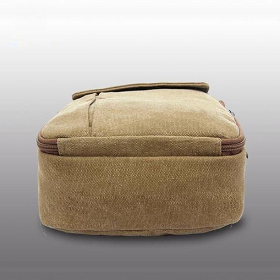 Geantă de călătorie multifuncțională din pânză vintage pentru bărbați