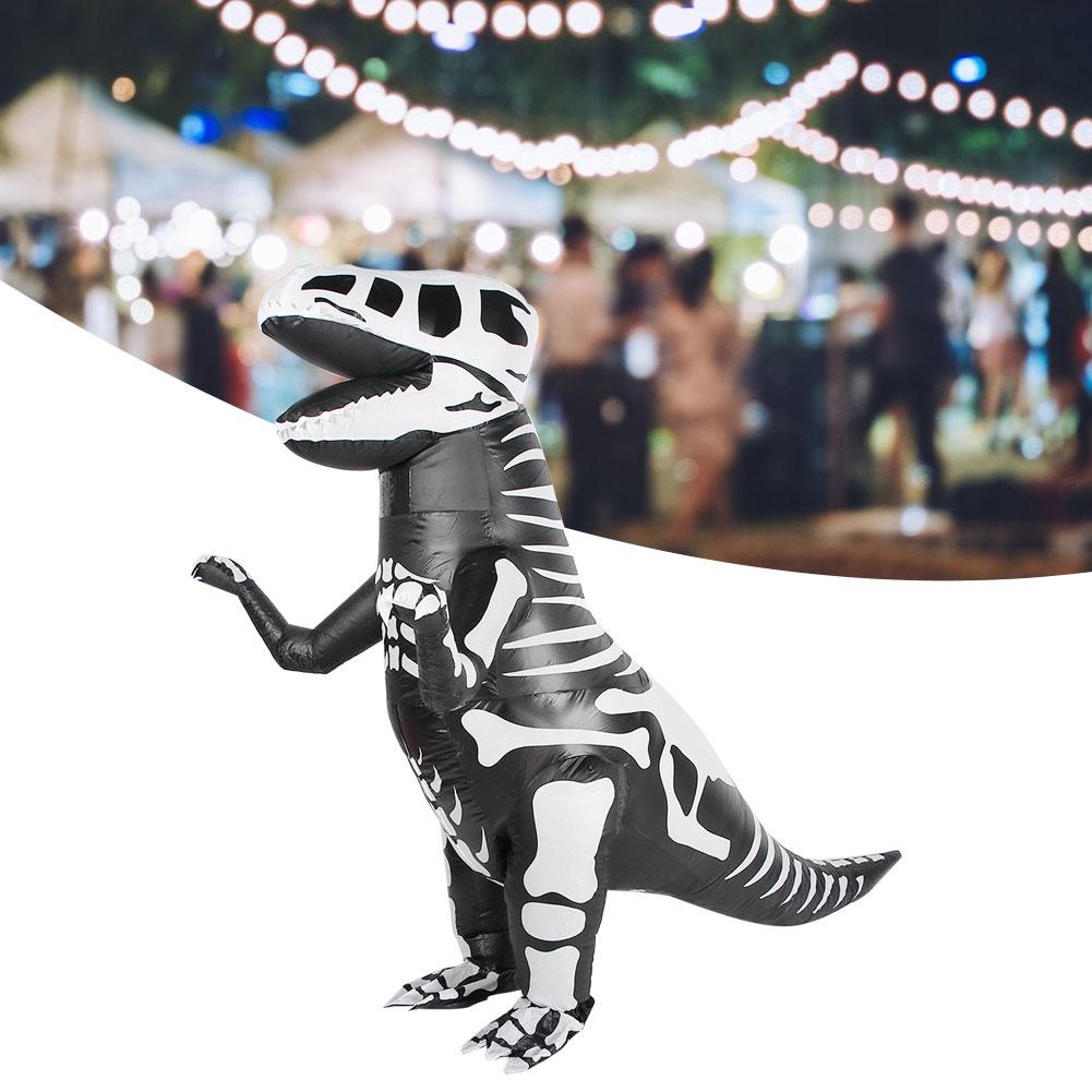 Adults Kid Dinosaur Inflatable Costume for Halloween Festivals Party Bars Parks DecorationX119