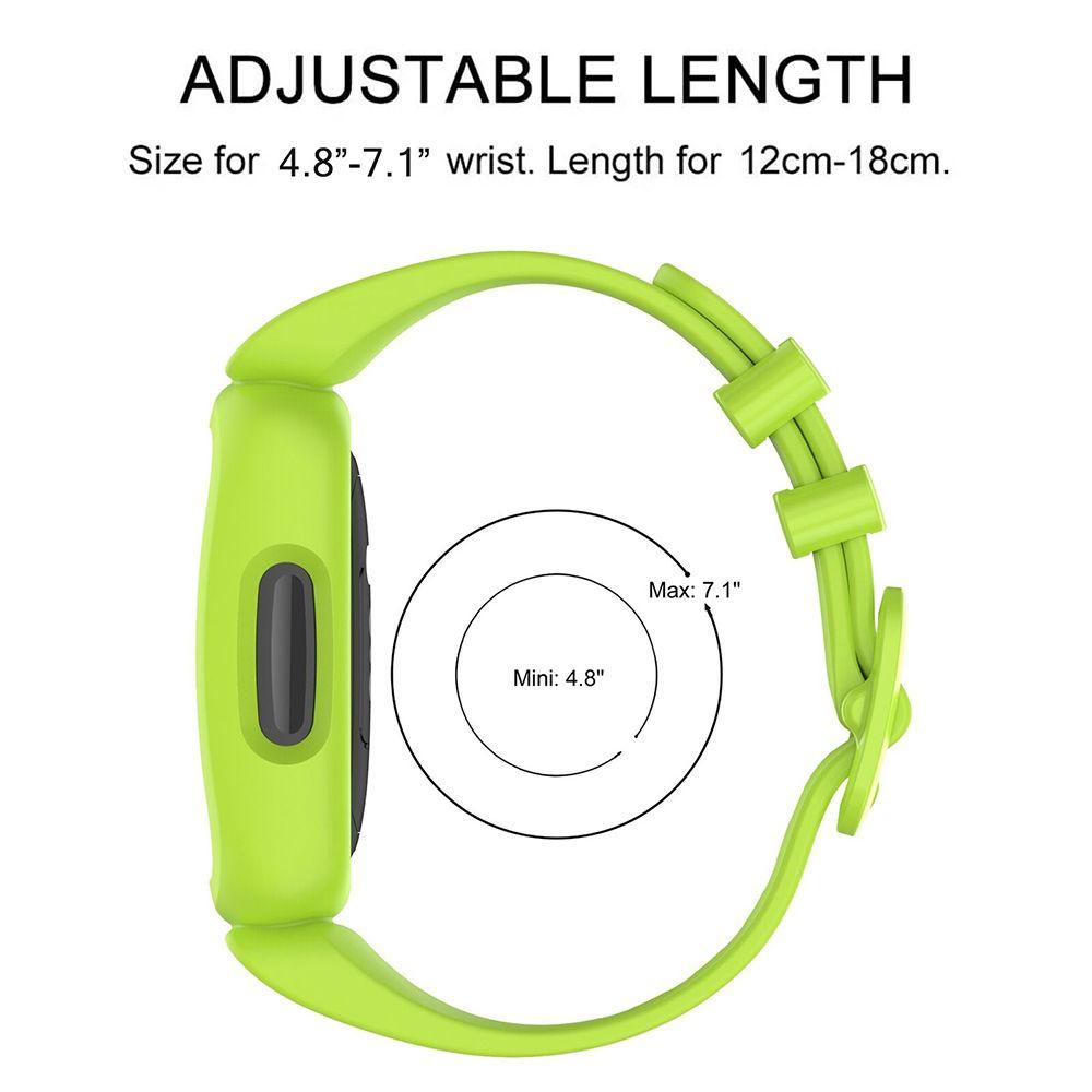 Cinturino da polso Braccialetto in silicone Per Fitbit Ace 3/inspire 2 Cinturino per orologio intelligente Braccialetto Sostituzione Cinturini da polso per bambini