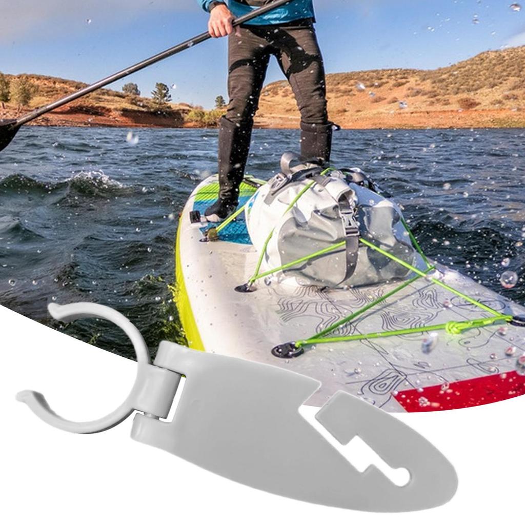 Paddle Board Befestigungsclip Ausziehbarer Paddle Board Klemme für Männer Wassersport Zubehör 2 Stück Einfach zu Installieren Befestigungsclips
