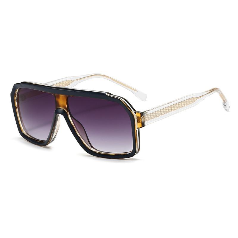 New Retro Pilot Sunglasses UV400 Protection Fashion Gradient Lens Luxury Square Shades for Men Women Outdoor Driving