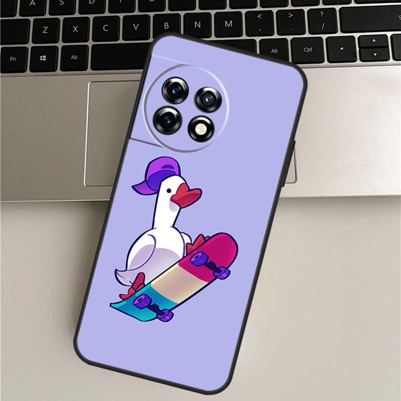 

Cartoon Cute Goose Duck Case For OnePlus Nord 5 CE 3 4 Lite N20 N30 OnePlus 15 13 12 11 10 Pro 10T 13R 13T 15R Cover OnePlus 10T