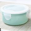 Fridge Food Storage Container with Lids Multifunction Stackable Round Airtight Kitchen Storage
