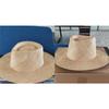 New Summer Handmade Natural Treasure Grass Solid Fedoras Cap Men Women Panamjazz Hat
