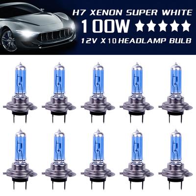 Autonebelscheinwerfer H7 Halogenlampen LED-Lampen Autozubehör 100W Superhelle Autoscheinwerferlampen Auto-Parkleuchte Xenon-Scheinwerfer