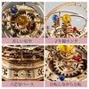 ROKR 3D Puzzle Wooden Music Box Children Adults 14+ Illustrated Instructions Star Hobby Assembly Craft Kit Steampunk Elementary School Upper Grades