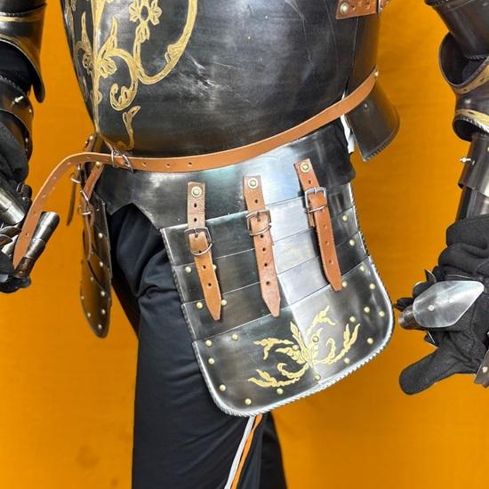 Medieval Anton Peffenhauser-Inspired Medieval Half Armor  Battle-Ready Knight Suit Authentic Wearable Warrior Gear  Gift for Collectors