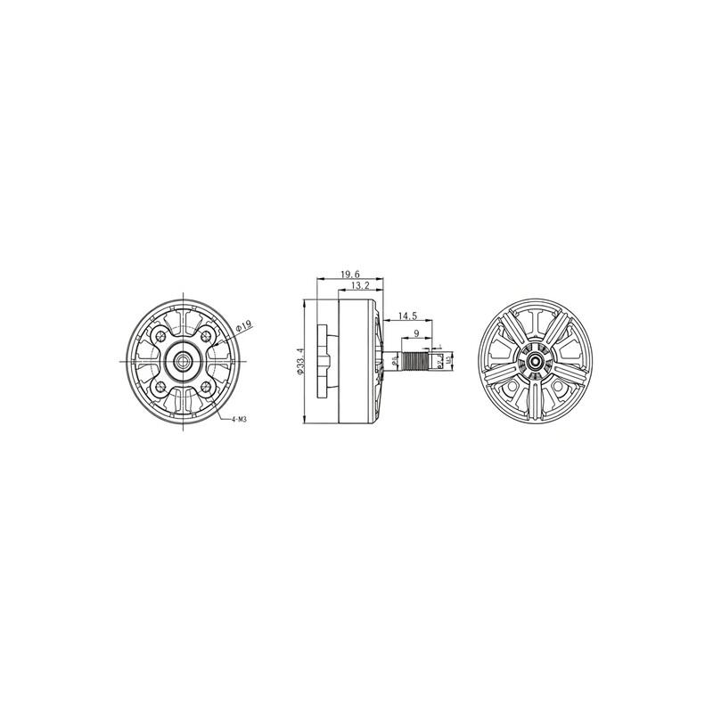 SR-T 2807 Brushless FPV Drone Motor