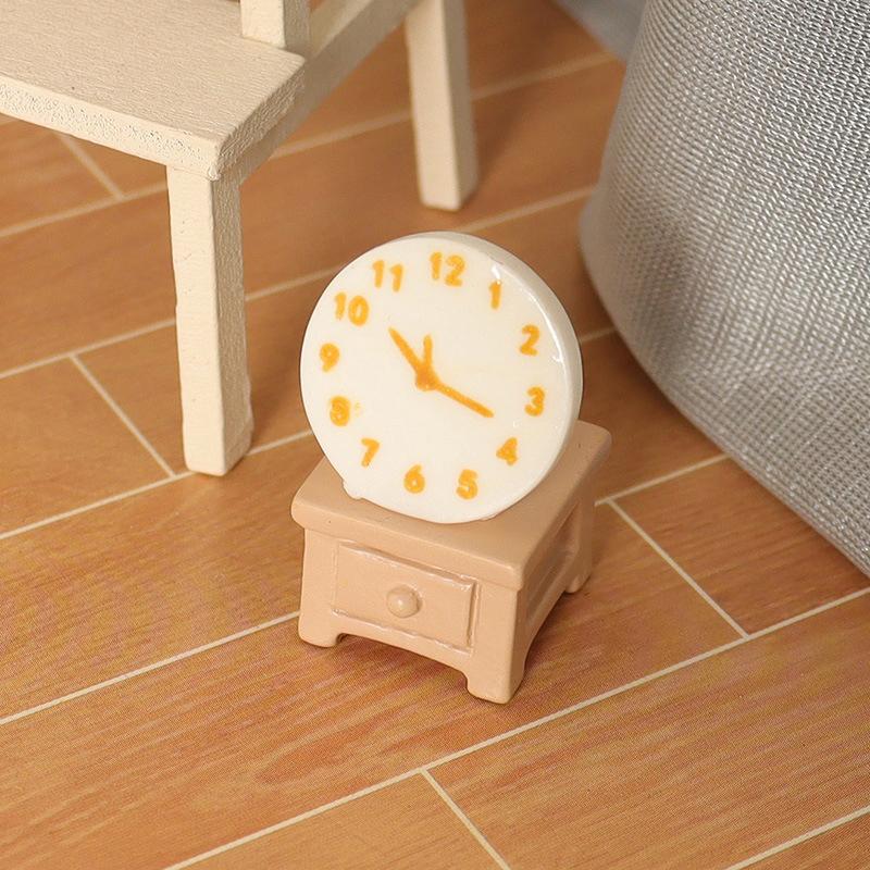 

1:12 кукольных часов-шкафов, набор для кукольного домика, мебель для гостиной, украшения для кукольного домика, аксессуары для дома