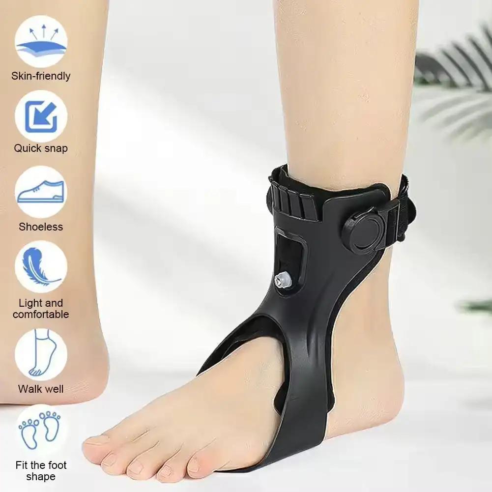 Foot Drop Orthosis Brace Adjustable Ankle Support for Stability Drop Foot Brace Ankle Support for Stroke Shoes Walking