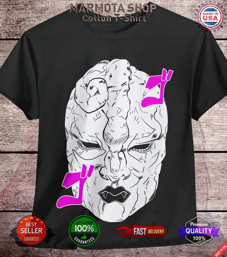 

Stone Mask JoJo s Bizarre Adventure Shirt Anime JJBA Tee T-Shirt Dio Brando XL
