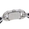 Gucci Bangle Watches 6800L blackDial Stainless Steel/Bamboo Quartz Analog Display Women Used