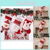 Unique 3d Christmas Stockings With Santa And Reindeer For Rustic Holiday Home Decor