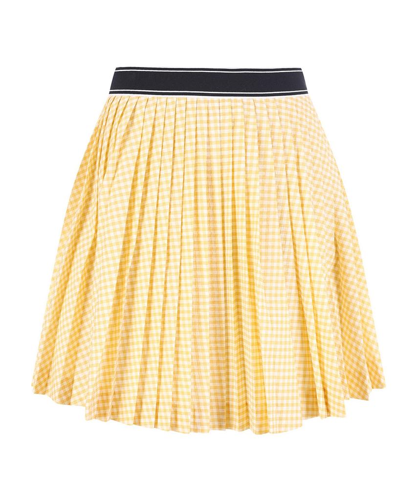 ECOLEDEPARIS Check Pleated Mini Skirt_Rb36Wsam13Z