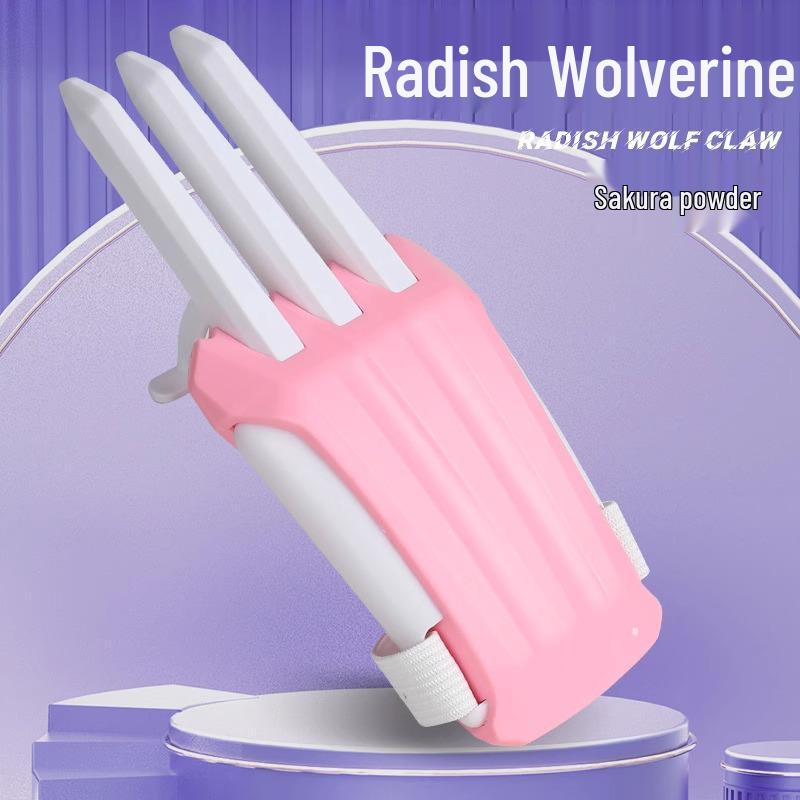 TikTok Novelty Carrot Wolverine Claws Retractable Decompression Children's Toy Gifts