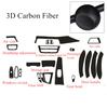 DIY For BMW 3 Series F30 F31 Interior Trim Decal Kit Stickers Carbon Fiber Style