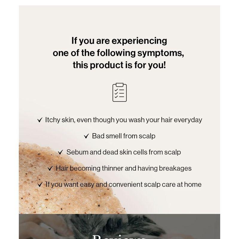 GROWUS - Sea Salt Therapy Scalp Scaler Jumbo