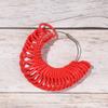 Plastic Generic US/UK Jewelry Size Ring Finger Sizer Gauge Tool Jewelry Measurement Loop Jeweler