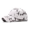 New tie-dye baseball cap men's and women's fashion trend cap spring and summer outdoor leisure visor