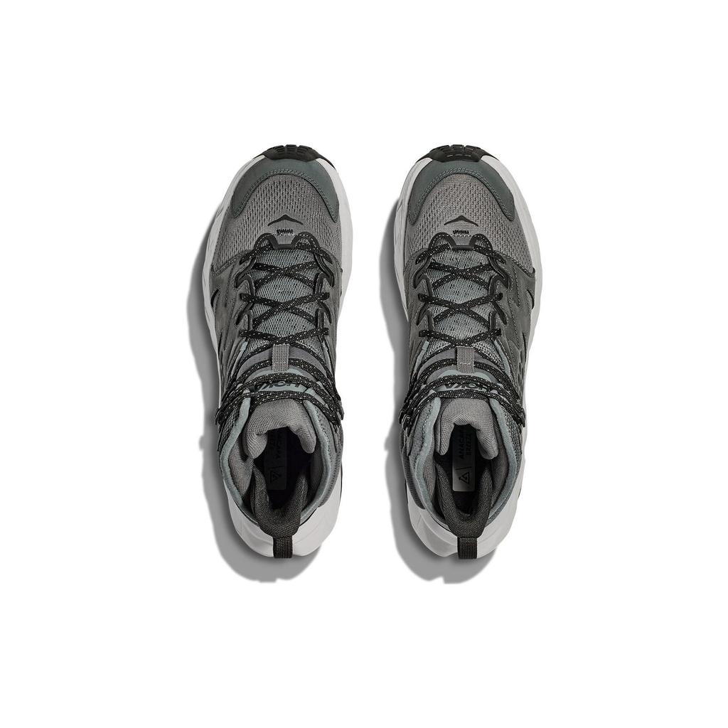 HOKA Anacapa Breeze Mid Castlerock Harbor Mist Men Sneakers Grey 1134505-CHMS