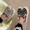 Loafers Cloth Shoes Women's Summer Breathable One-pedal Casual Shallow Mouth Flat-soled Canvas Shoes Women's Lazy Thick Baseplate Shoes
