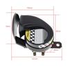 DC 12V 115dB Universal Car Horns Signal Single Sound ABS Snail Horn Claxon Fit for Motorcycles Bicycles Automobiles Cars Vehicle