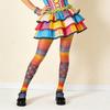Breathable Rainbow Pantyhose Elastic Gradient Color Tights Colorful Stripes Stockings Cosplay