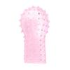 Finger Stimulator Enhance Internal Sensation Scratch Resistant TPE Clitoris Finger Massaging Cot for Couple