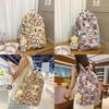 Cute Cartoon Animal Girls Boys School Backpack With Waterresistant Nylon For Students