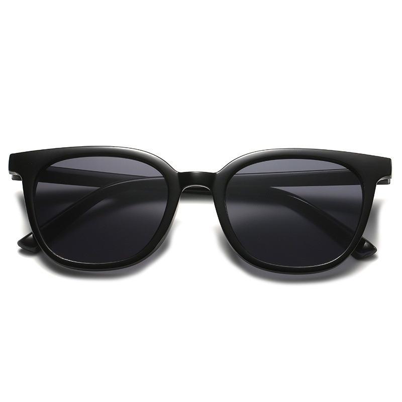 10pcs Sunglasses Men's Retro Glasses Big Face High-Profile Figure Orange Trendy Hip Hop Sunglasses Women's Korean Sunglasses