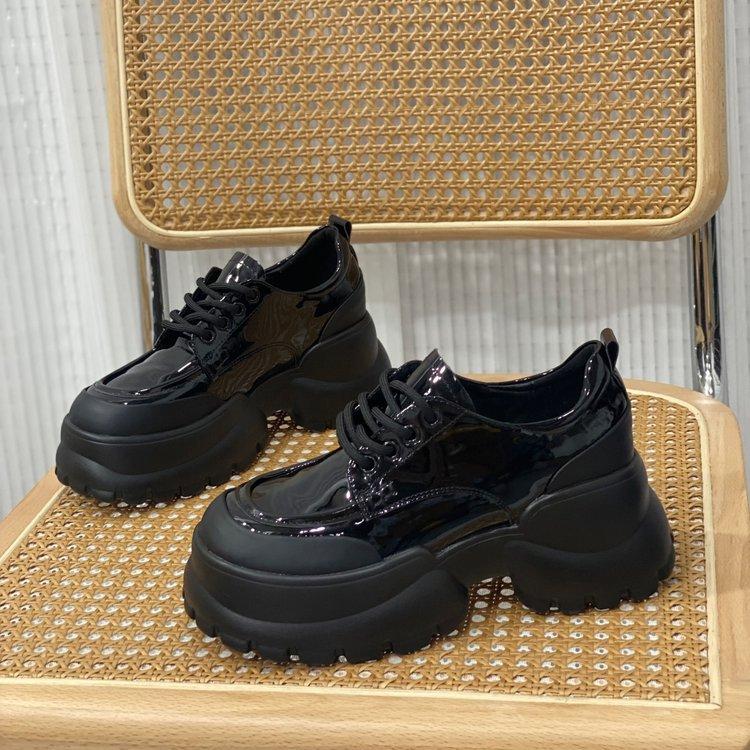 [Ushilai] British Style French Platform Single Shoes Women's Autumn 2025 New Fashionable Versatile Mary Jane Shoes