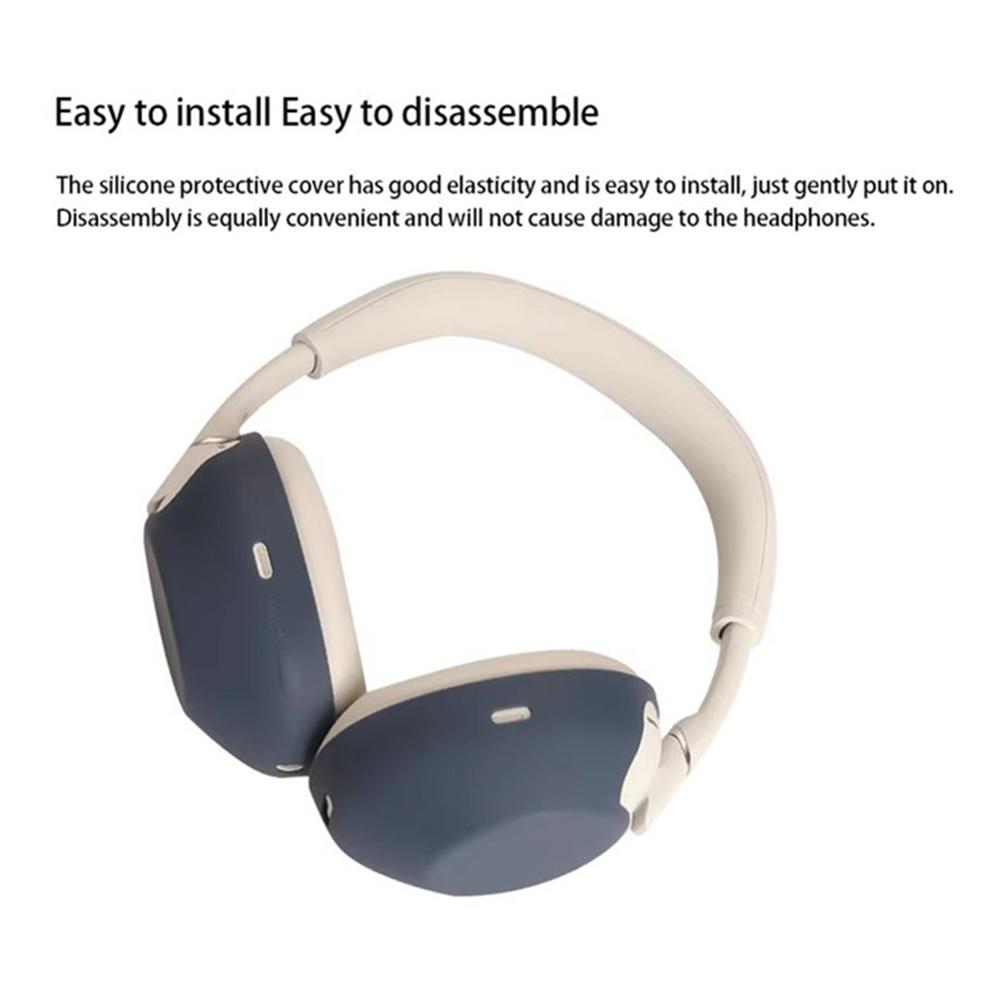 Pro sluchátka Sony WH-1000XM6 Silikonové pouzdro Odolné proti poškrábání Vodotěsné Odolný Ochranný kryt