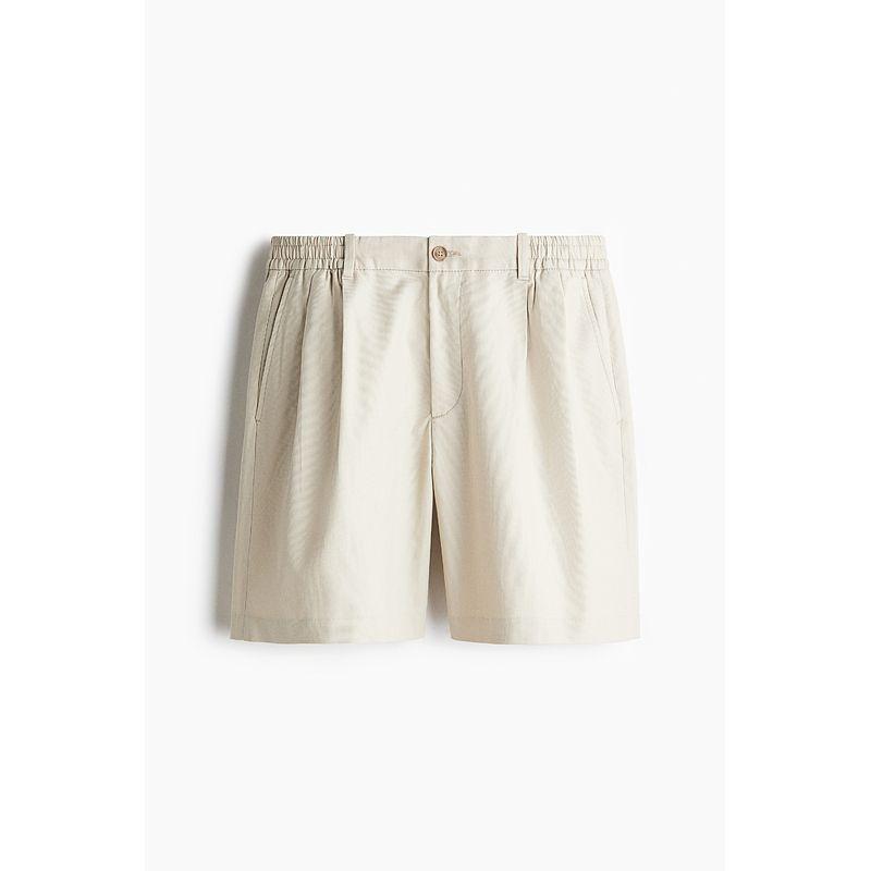 

Мужские повседневные брюки HM 2025 Лето Новые Повседневная версия Шорты из льна 1275893