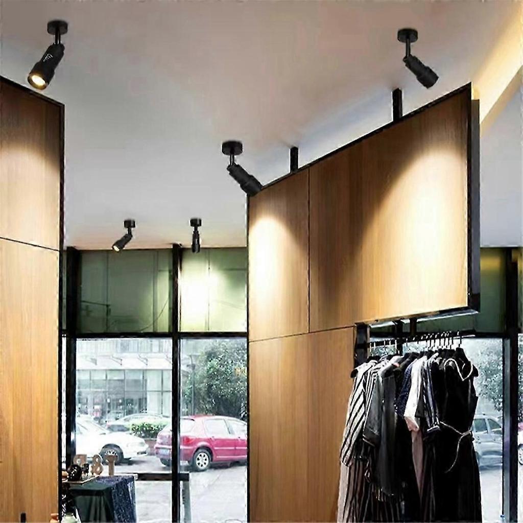 Adjustable 10-60 Narrow Beam Angle 3000k Ceiling Mounted Spotlight 7w Zoomable Spotlight Light With Zoom Function