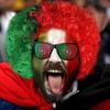 3-Piece Tricolor Fans Gear Set - Red White & Blue Wig, Scarf, And Glasses For Sports Events, Themed Parties, And Cosplay Costume