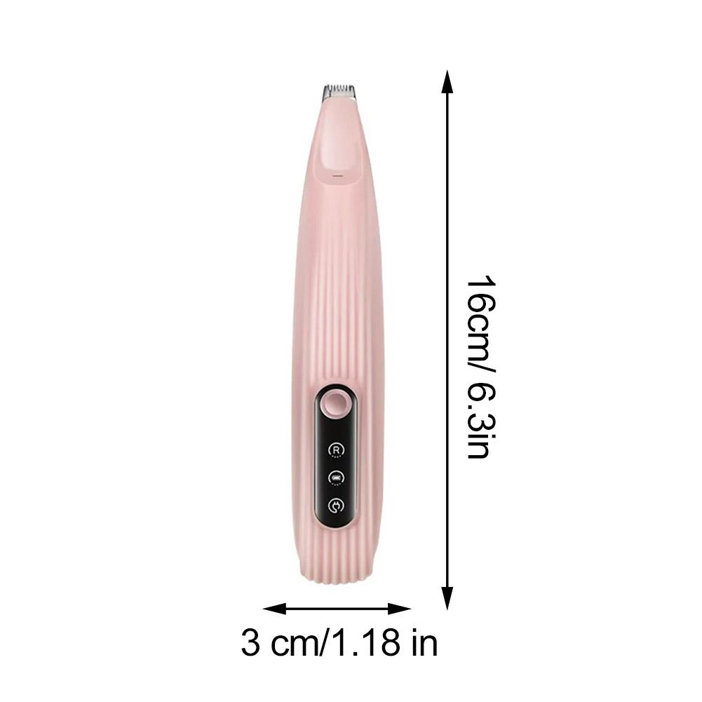 LED Waterproof Pet Shaver Dog Foot Shaver Cat Hair Removal Electric Clipper Pet Grooming Supplies Cat Claw Pedicure Artifact
