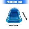 Modern PVC Pool Lounger Innovative Water Sprinkling Technology Tanning Pool Float Detachable Headrest Mattress