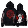 Anime Hellsing Hoodies Men Streetwear Fashion Manga Print Pullover Harajuku Unisex Oversized Long Sleeve Sweatshirts
