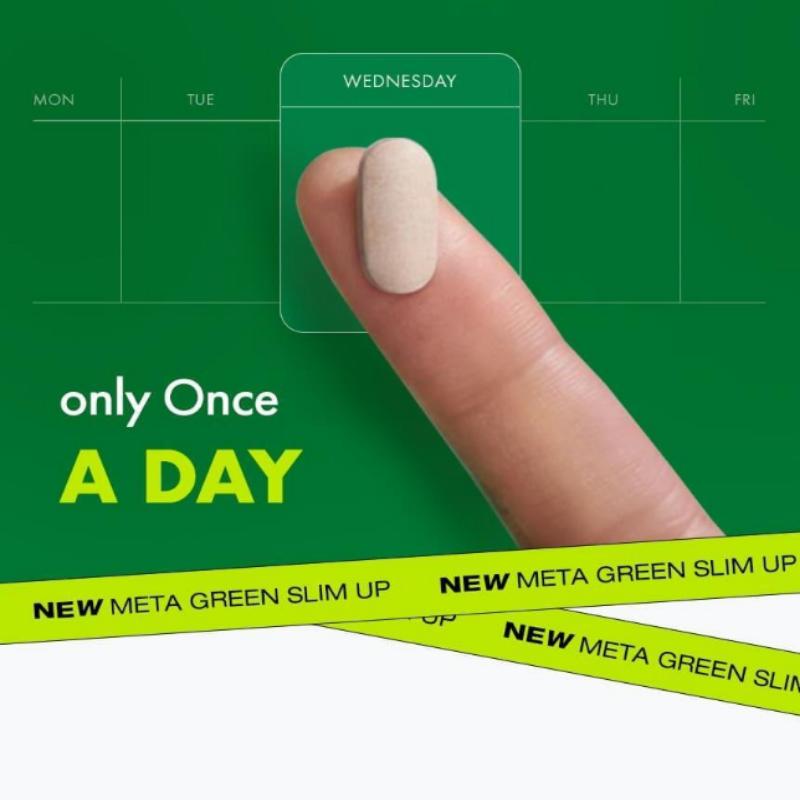 Vital Beautie Meta Green Slim Up 14 Tablets for Two Weeks