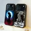 Japanska serier Vagabond Samurai Telefonfodral För iPhone17,16,15,14,13,12,11,Pro,MAX Vit Matt Stötsäker Fodral