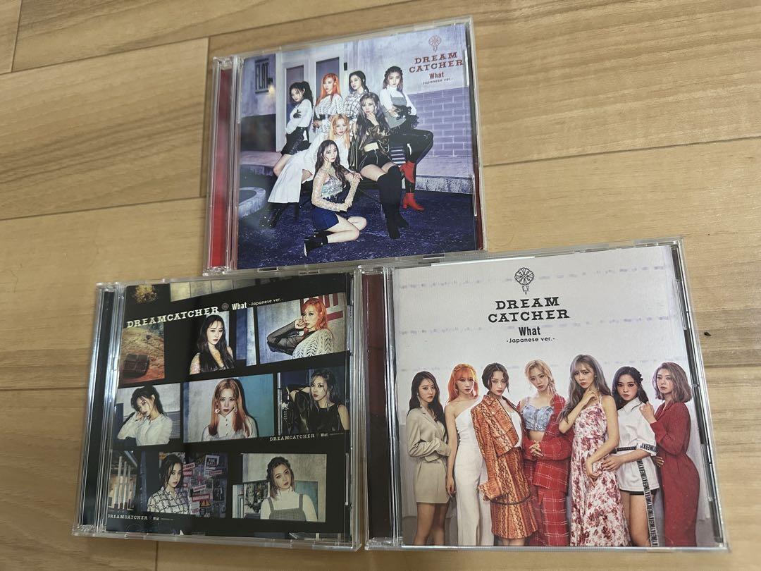 

[USED] Dreamcatcher What - Regular Ver.+A+B 3 CDs