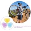 OUNONA Bicycle Wheel Spokes Decorative Heart Cute Character for Adults and Set of Plastic Decorations Accessories, Parts, Shape, Design, Stylish,