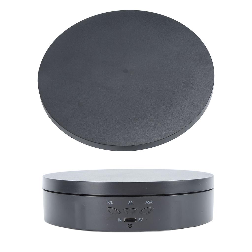 Electric Rotating Turntable 2 In 1 Smart Remote Control Jewelry Display Tray Live Streaming