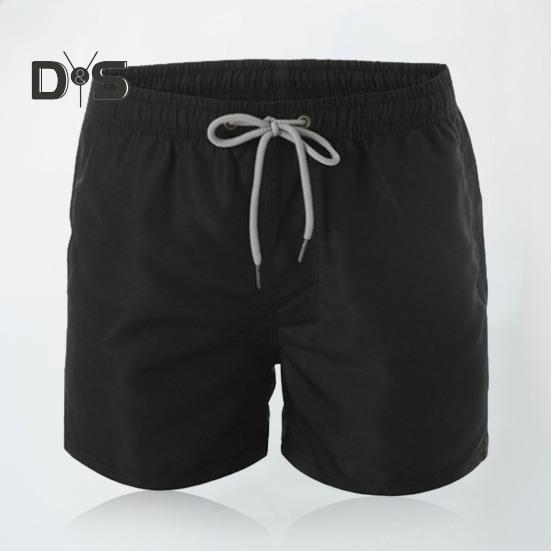 Léto Elastický pas Stahovací šňůrka Plážové surfovací šortky Síťovaná podšívka Kapsy Rychleschnoucí plavky