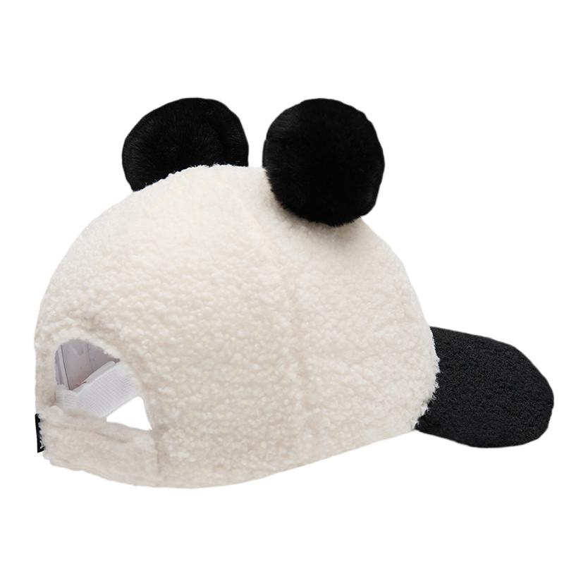 Anta Logo Polyester Duckbill Cap Kids Kids Caps Black White 392449208-2