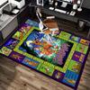 Scoobydoo Mystery Night Carpet For Playroom Bedroom Living Room Sofa Home Decorkids Game Area Rug Nonslip Floor Mat