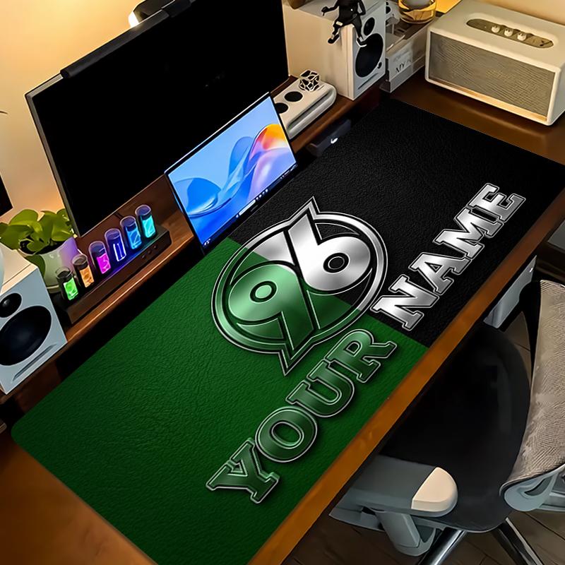 Custom Name Hannover 96 Mouse Pad Large Gaming Table Cushion Non-slip Laptop Tablet Big Mousepad XXL Mat Mini PC Playmat With Lock edge_XIA