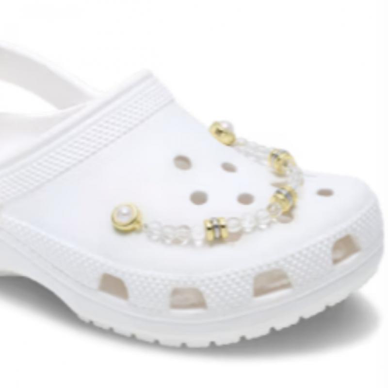 Crocs Gold Transparent Beads Chain 10017450