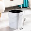 14L quadratischer Mülleimer für Wohnzimmer, Badezimmer, Büro, Waschküche