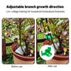 10-50 stücke 90 Grad Anlage Bieger Trainer Wachstum Manipulation Tutoren Für Pflanzen Clips Biegen Zweig Klemmen Branche Zubehör
